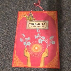 Gorgeous papaya art wall hanging